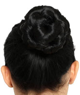 Impression Synthetic Hair/Juda Bun Black Color (Pack of 12)